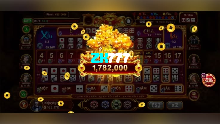 ZK777 casino presented on mobile device in Pakistan with slots and live games
